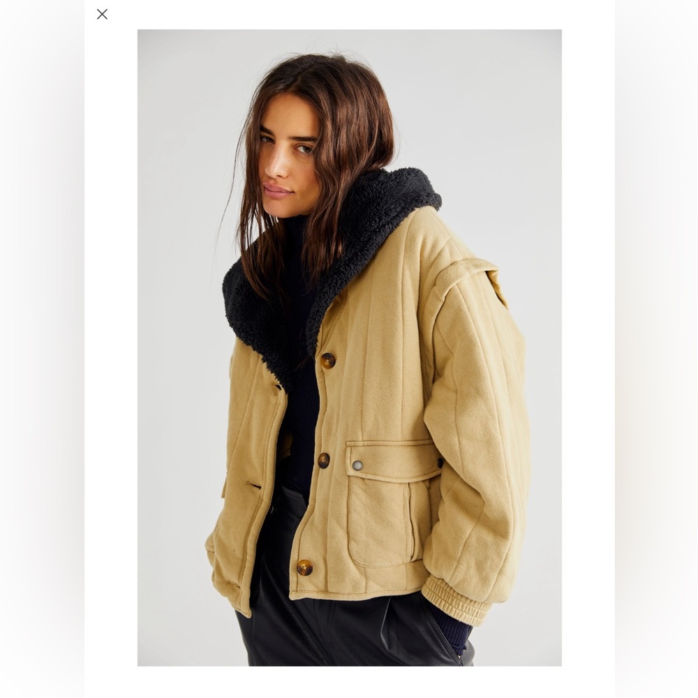 Free People Hooded Jacket